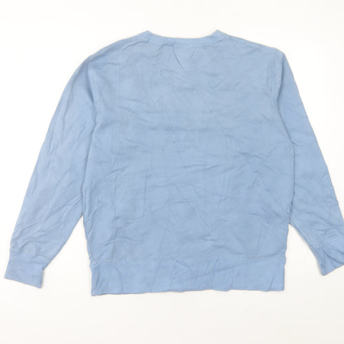 Champion Women’s Blue Sweatshirt Size 12 Regular Fit Logo Pullover