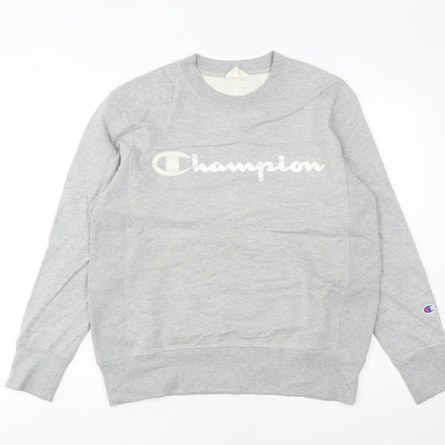 Champion Unisex Grey Medium Reverse Weave Pullover Sweatshirt