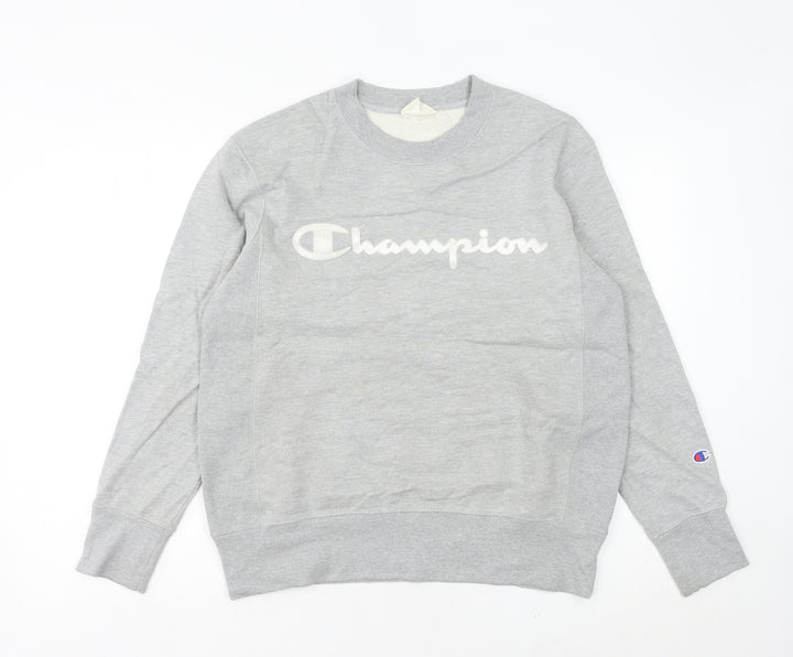 Champion Unisex Grey Medium Reverse Weave Pullover Sweatshirt