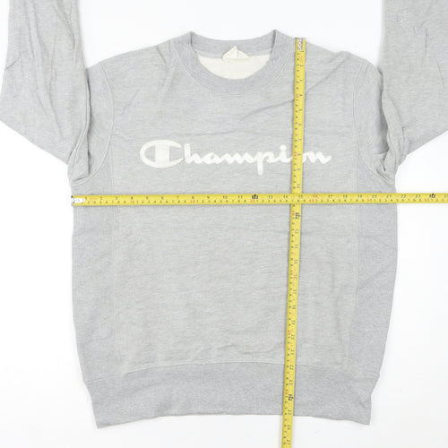 Champion Unisex Grey Medium Reverse Weave Pullover Sweatshirt