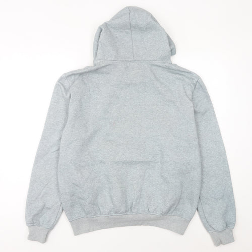Champion Grey Pullover Hoodie Unisex Adults Size L Logo Sportswear