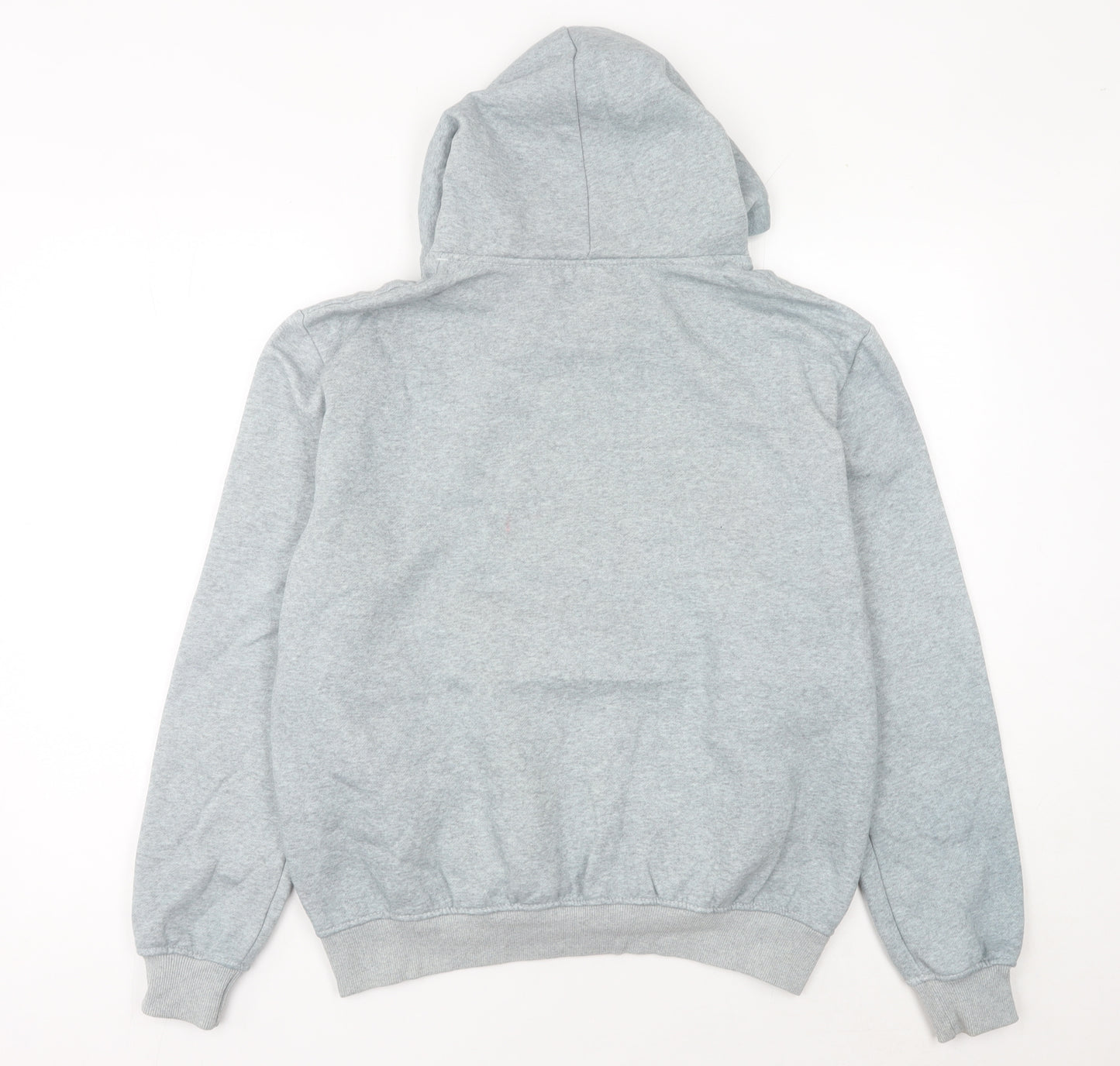 Champion Grey Pullover Hoodie Unisex Adults Size L Logo Sportswear