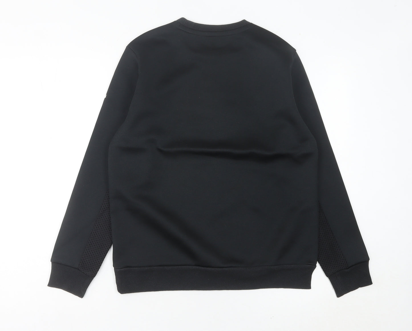 Adidas Women Black Camouflage Logo Sweatshirt Size 8 UK