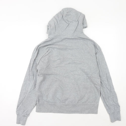 Champion Womens Grey Hoodie Size 14 Pullover Logo Sportswear