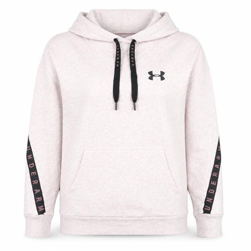 Under Armour Women’s Pink Hoodie Size 6 UK Loose Fit Pullover
