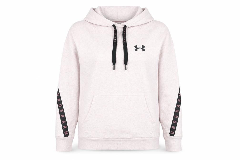 Under Armour Women’s Pink Hoodie Size 6 UK Loose Fit Pullover