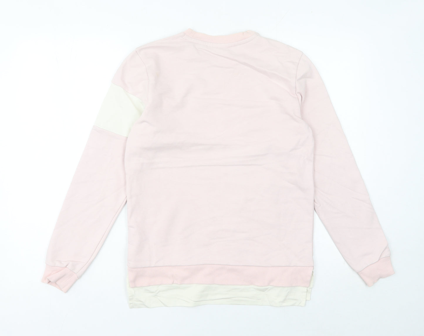 New Balance Women’s Pink XXS Pullover Sweatshirt Logo Sportswear