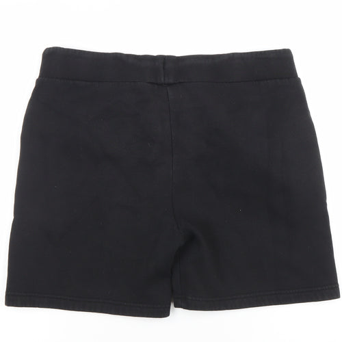 SikSilk Men’s Black Sweat Shorts L Casual Jersey Drawstring
