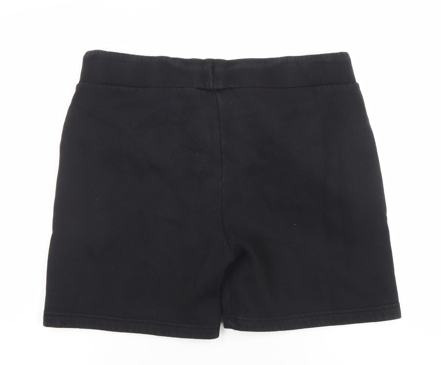 SikSilk Men’s Black Sweat Shorts L Casual Jersey Drawstring