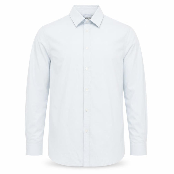 Topman Men’s White Slim Fit Long Sleeve Button-Up Shirt Size S