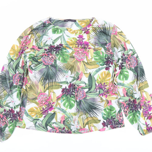Marks and Spencer Womens Multicoloured Floral Blouse Size 12