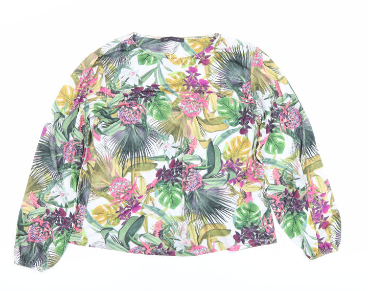Marks and Spencer Womens Multicoloured Floral Blouse Size 12