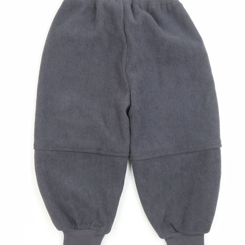 Disney Boys Grey Jogger Trousers 5-6 Years Cotton Casual Activewear