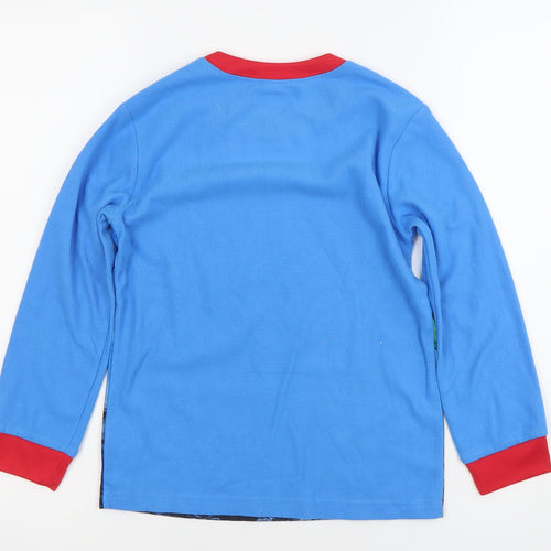 Marvel Boys Blue Avengers Long Sleeve Pyjama Top Size 8 Years