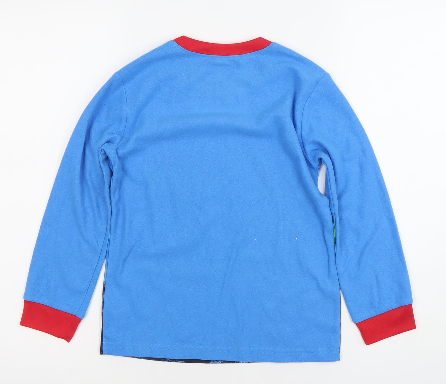 Marvel Boys Blue Avengers Long Sleeve Pyjama Top Size 8 Years