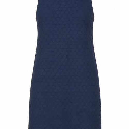 Gap Women’s Blue Cotton Lace Sleeveless Shift Dress Size 4