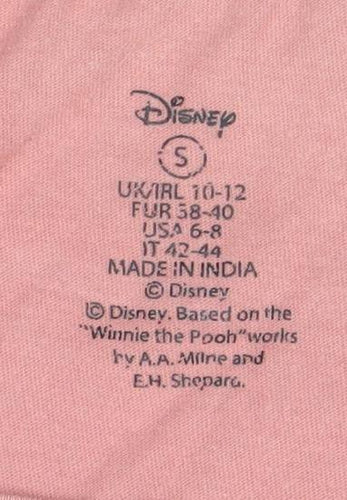 Disney Winnie the Pooh Pink Women's Nightshirt T-Shirt Style Size 10-12