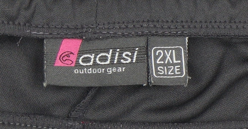 Cadisi Womens Black 2XL Track Pants Outdoor Activewear Trousers
