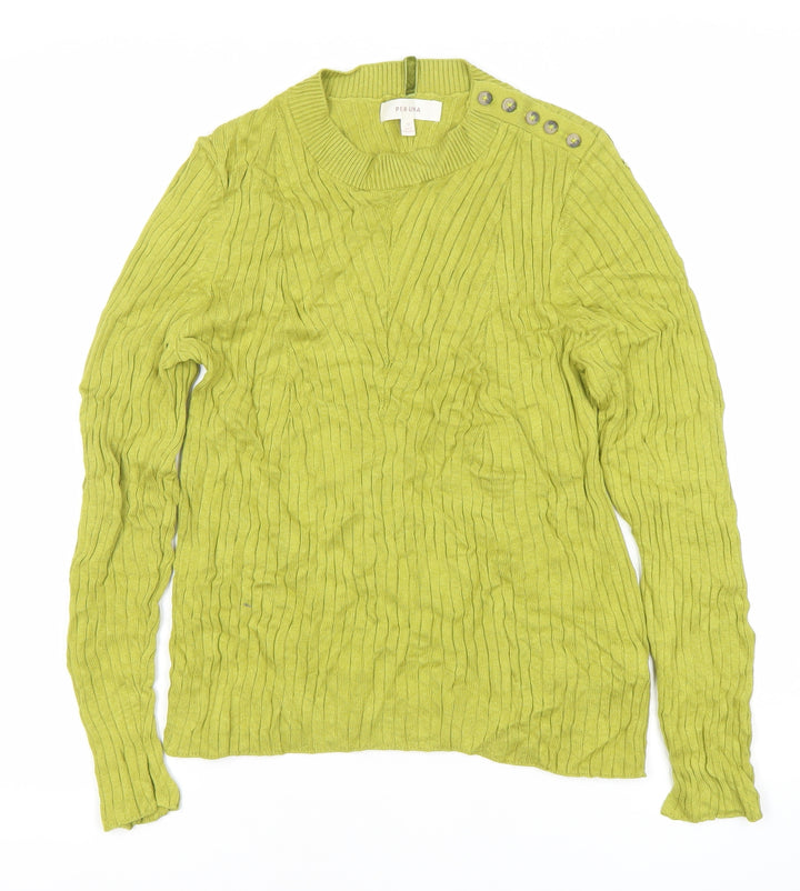 Marks and Spencer Women’s Green Size 12 Pullover Jumper