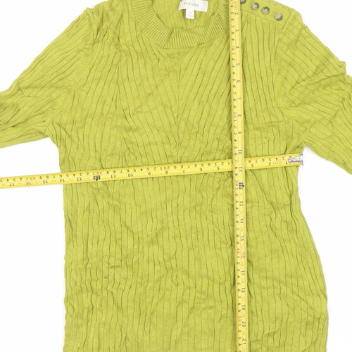 Marks and Spencer Women’s Green Size 12 Pullover Jumper