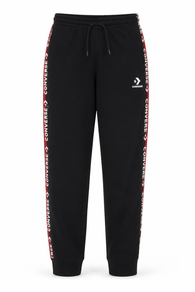 Converse Boys Black 12-13 Years Jogger Trousers Polyester Sportswear
