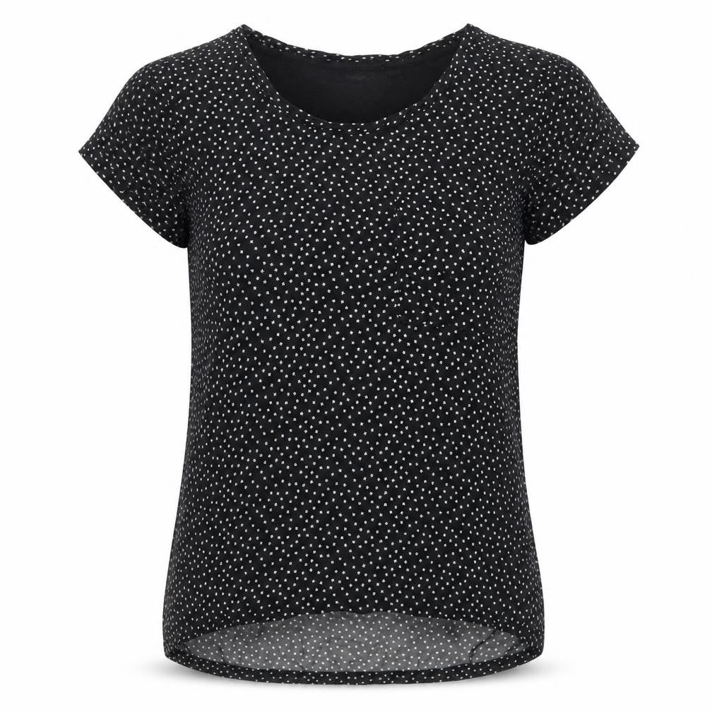 Next Women’s Black Polka Dot Short Sleeve Blouse UK 12