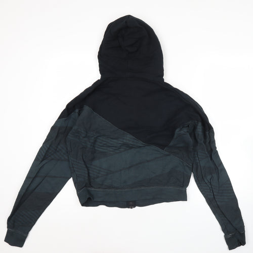 Nike Women’s Black Full Zip Hoodie Sweatshirt S Logo Sportswear