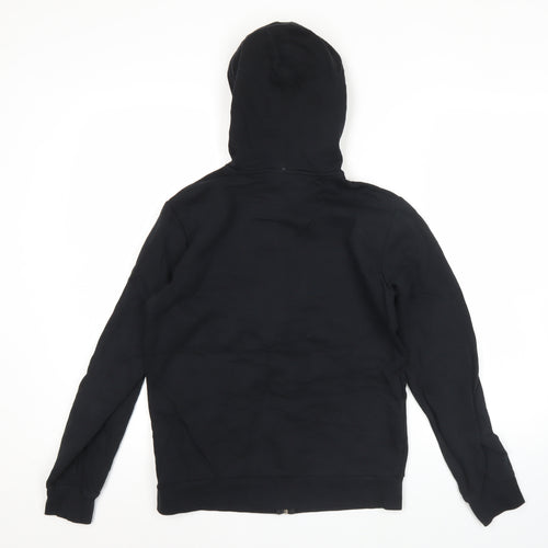 Champion Boys Black Full Zip Hoodie 11-12 Years Sports Casual