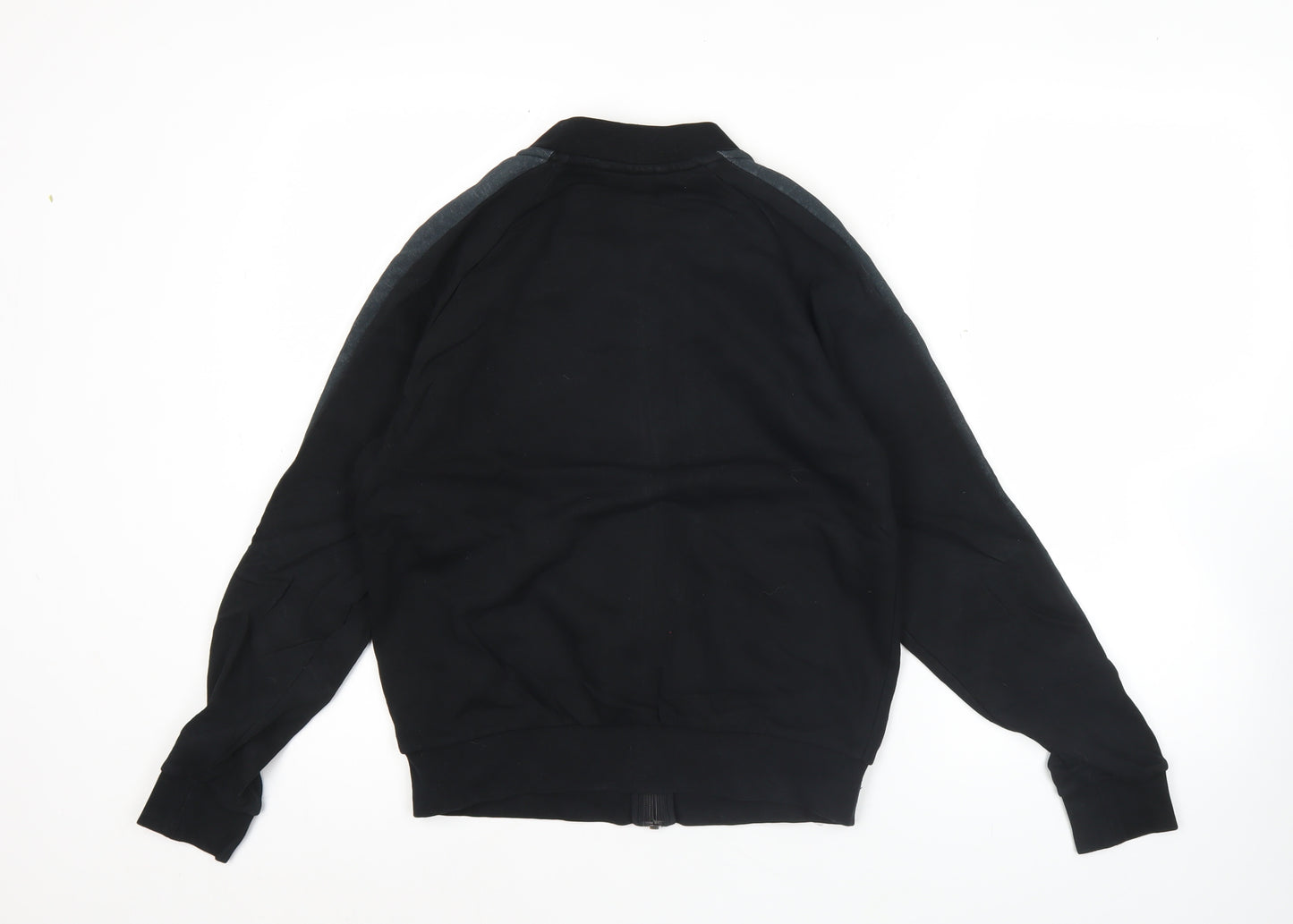 Puma Womens Black M Track Jacket Full Zip Cotton Blend