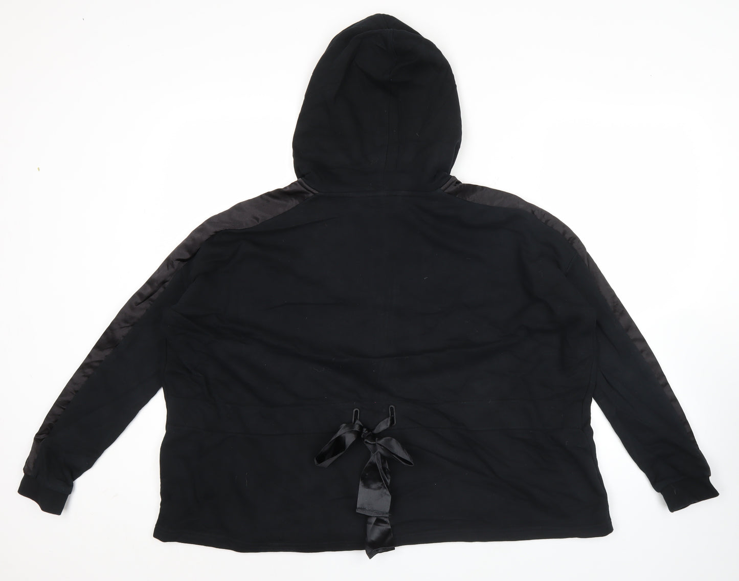 Puma Womens Black Size 12 Full Zip Hoodie Sports Loungewear