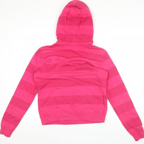 Nike Women’s Pink Hoodie Pullover Size L Graphic Athletic Dept 1972