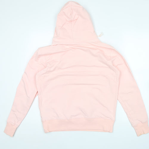 Champion Women’s Pink Pullover Hoodie Size L Logo Sportswear