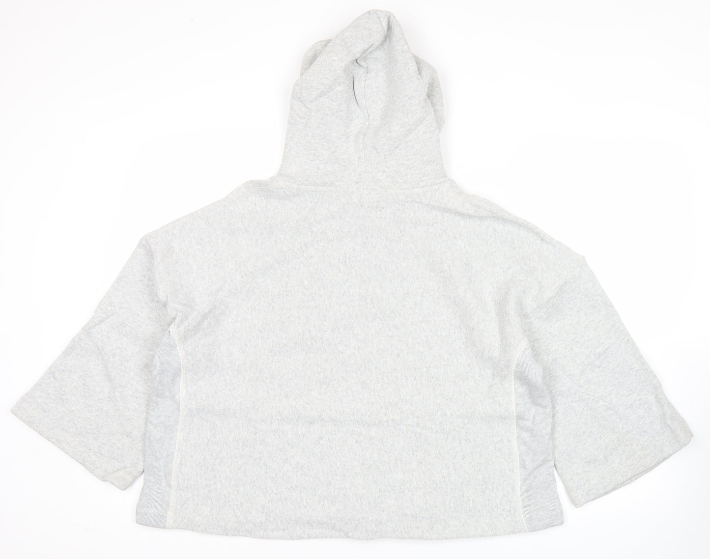 Champion Women’s Grey Pullover Hoodie Large Relaxed Fit Logo