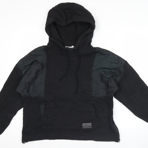 Adidas Women’s Black Hoodie Size 6 Pullover Hooded Sweatshirt
