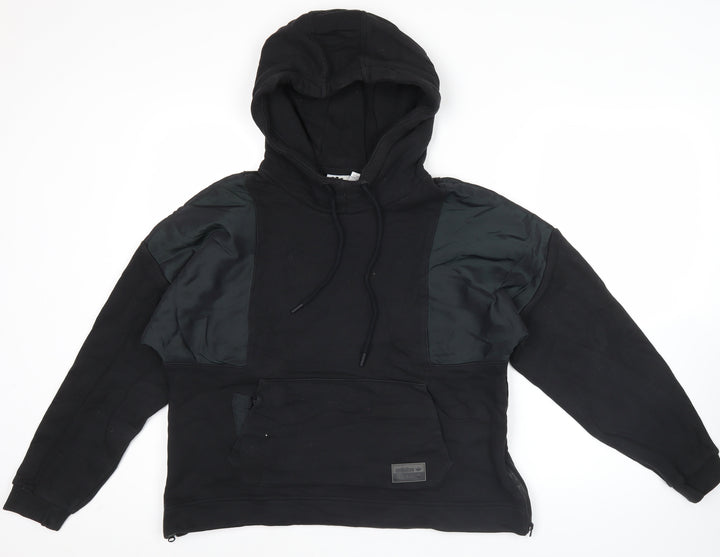 Adidas Women’s Black Hoodie Size 6 Pullover Hooded Sweatshirt