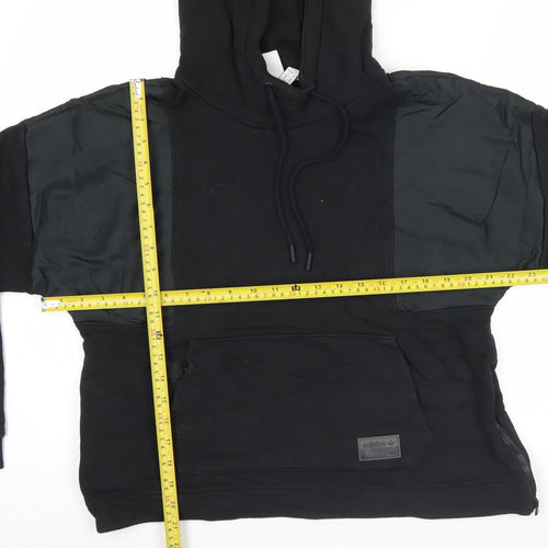 Adidas Women’s Black Hoodie Size 6 Pullover Hooded Sweatshirt