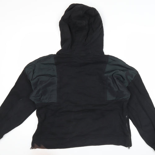Adidas Women’s Black Hoodie Size 6 Pullover Hooded Sweatshirt