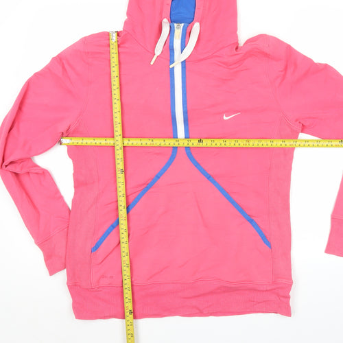 Nike Women’s Pink XL Hoodie Sweatshirt Pullover Zip Sportswear