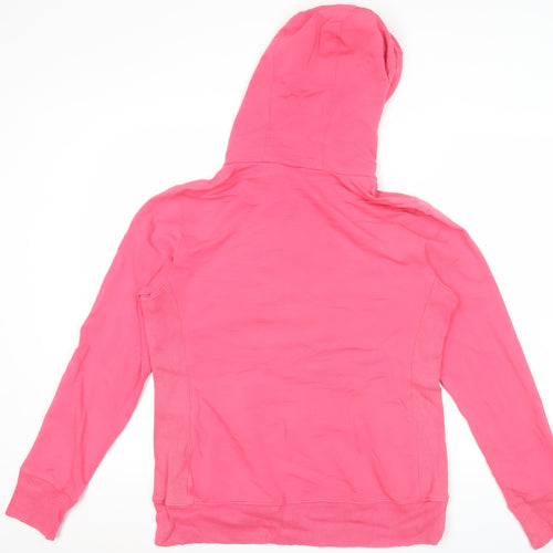 Nike Women’s Pink XL Hoodie Sweatshirt Pullover Zip Sportswear