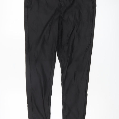 Denim Co Womens Black Size 10 Slim Fit Skinny Trousers Work Casual