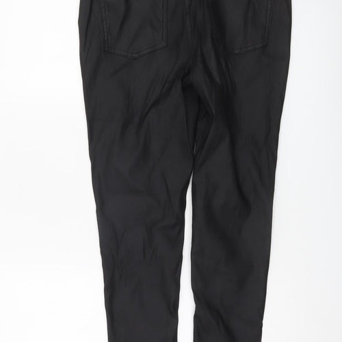 Denim Co Womens Black Size 10 Slim Fit Skinny Trousers Work Casual