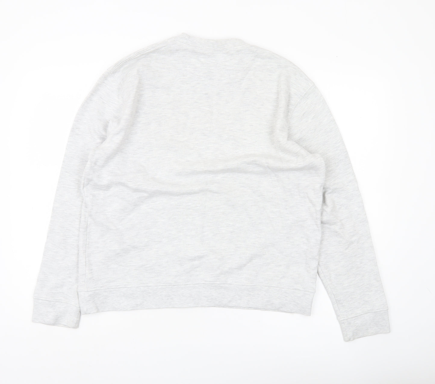 Topman Mens Grey M Pullover Sweatshirt Crew Neck Long Sleeve
