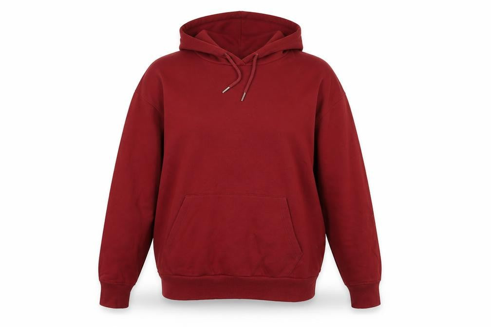 ASOS Women’s Red Pullover Hoodie UK 6 Cotton Blend Casual