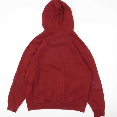 ASOS Women’s Red Pullover Hoodie UK 6 Cotton Blend Casual