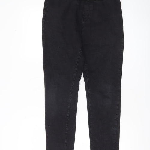 Pebble Bay Womens Black Skinny Jeans Size 12 Slim Fit Stretch