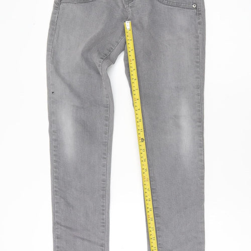 Farmer Women’s Grey Skinny Jeans Size 8 Slim Fit Stretch Denim
