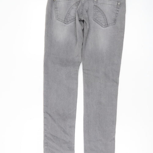 Farmer Women’s Grey Skinny Jeans Size 8 Slim Fit Stretch Denim
