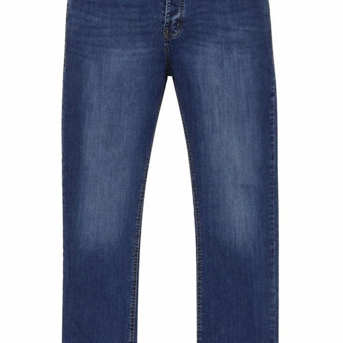 Denim Co Men’s Blue 30W 30L Straight Leg Jeans Cotton Stretch