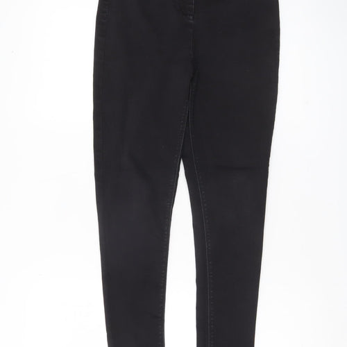 Candy Couture Girls Black Skinny Jeans Size 14 Years Slim Fit