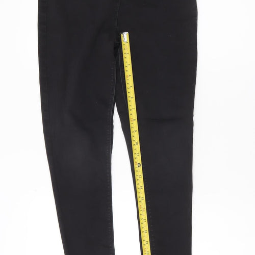 Candy Couture Girls Black Skinny Jeans Size 14 Years Slim Fit